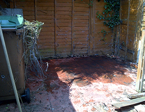 After Room was cleared skips northampton